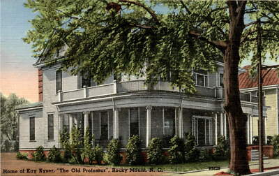 Kay Kyser, Rocky Mount, N. C., Asheville, N. C. Postcard