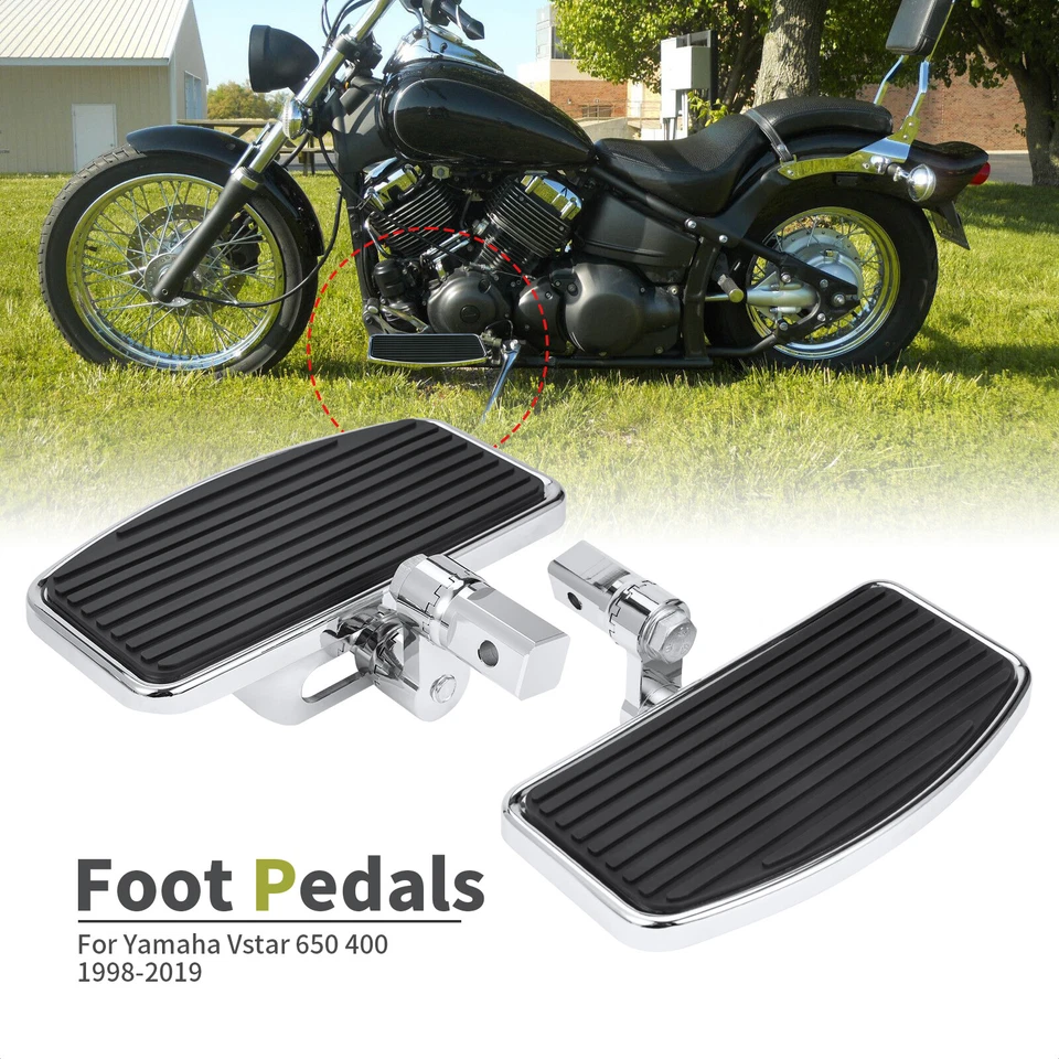 Estriberas delanteras para Yamaha V-Star XVS 400 650 1100 1988-2019 Foto 2 de 4