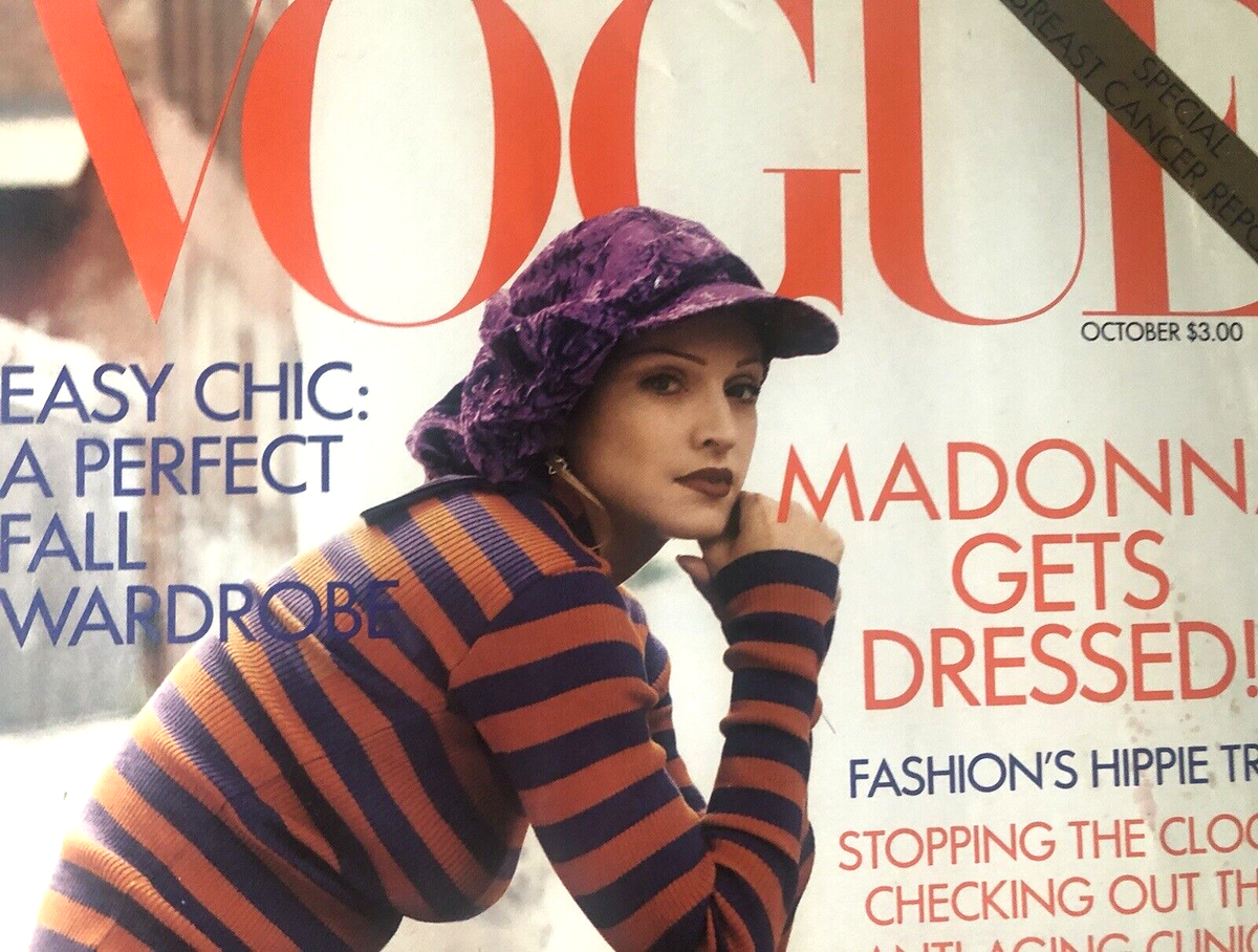 Vogue October 1992 MADONNA Cover | eBay