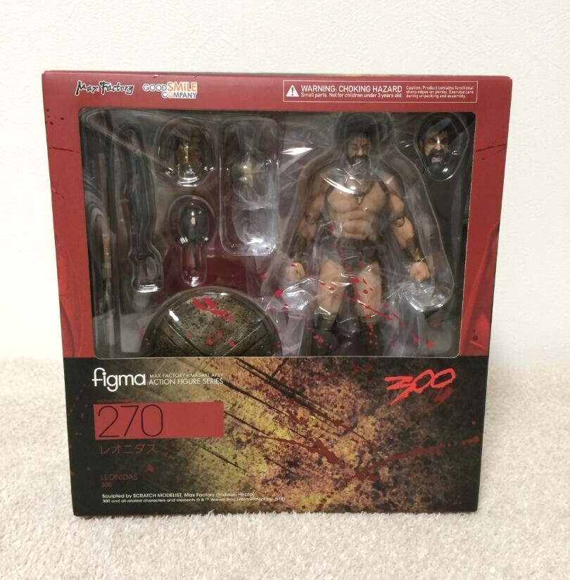figma Leonidas 300 Movie King of Sparta Action Figure #270 Max 