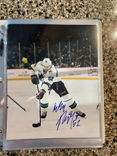 Lukas Radil Signed Autographed San Jose Sharks 8X10 Photo