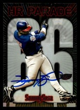 SAMMY SOSA SIGNED 1999 TOPPS SUPER CHROME HR PARADE JSA WITNESSED COA CHICAGO