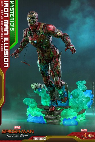 Hot Toys Spider-Man FFH Mysterio's Iron Man Illusion 1/6 Scale Figur auf Lager - Bild 7 von 12