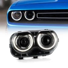 LED Headlight DRL For 2015-2024 Dodge Challenger Direct Replace Passenger side