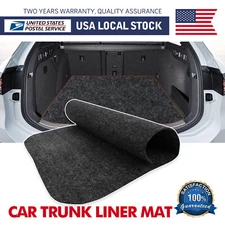 71"x40" Underfelt Carpet Replacement Car SUV RV Van Trunk Liner Floor Mat Gray
