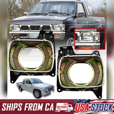 Headlight Lamp Housing Bracket Trim For Nissan Navara D21 Pickup 1986-1997 Headlight Lamp Housing Bracket Trim For Nissan Navara D21 Pickup 1986-1997