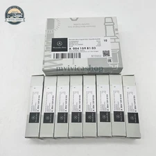 8PCS A0041598103 ZR6SII3320 Double Iridium Spark Plugs For  Benz W166 W204 W207