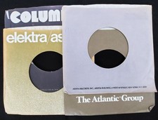 4 pcs - "Various Records" Original Co 7" 45RPM Paper Sleeves - Lot - Used