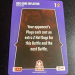 2024 Bo Jackson Battle Arena PLAY CARD # PL-65 Dog Gone Inflation