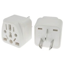 1 Pc Universal Travel Adapter AU Plug US EU UK to Australia Converter 10A 250V