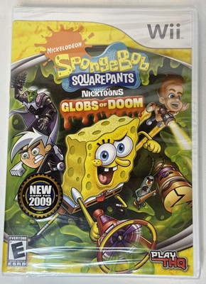 SpongeBob SquarePants Featuring Nicktoons: Globs of Doom (Nintendo Wii, 2008)