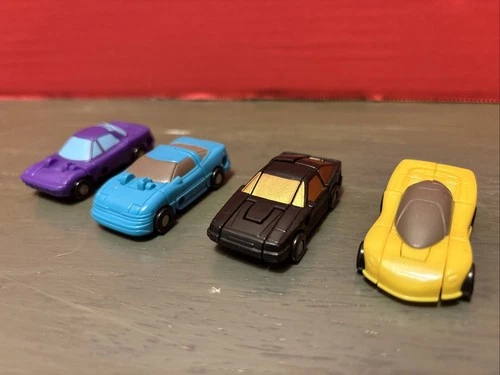 Race Car Patrol Micromaster 100% Complete Vintage 1989 G1 Transformers