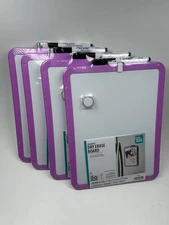 Pen+Gear 8x11 Whiteboards With Pen Set Of 4 Color Pink