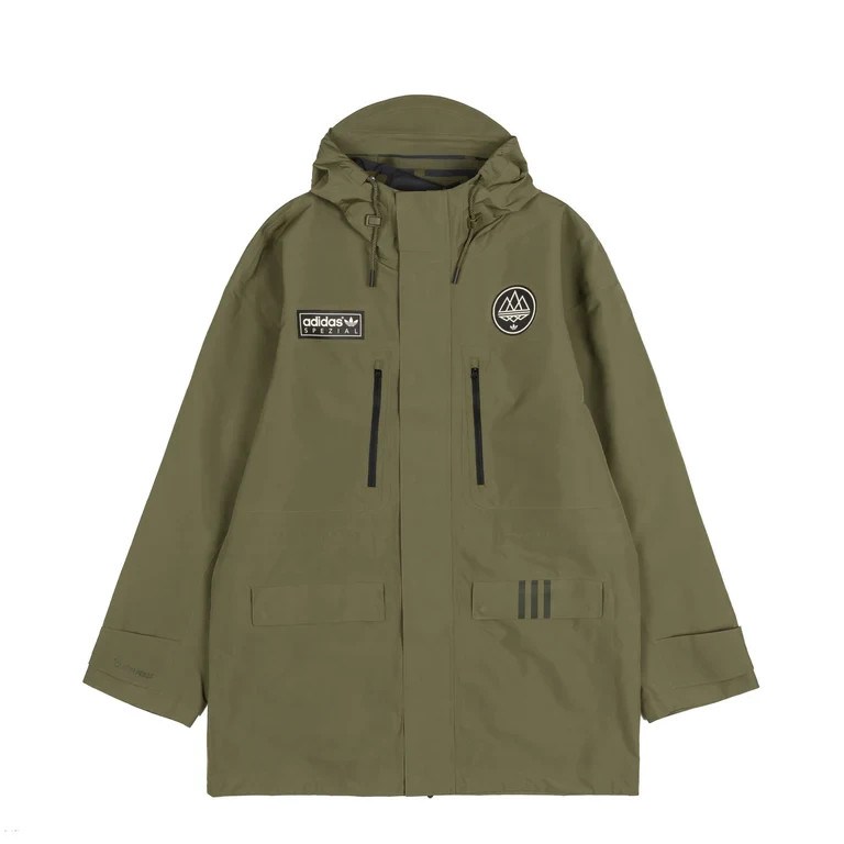 adidas Spezial Liam Gallagher Retro Jacket Green Parka Long Hooded