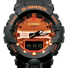 Y1206 GSHOCK CASIO Watch GA800BR1A BRIGHT ORANGE COLOR Bright Orange Color AnaDi