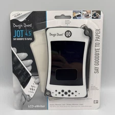 Boogie Board Jot Pocket Writing Tablet Small 4.5 in LCD Writing Tablet Black NEW