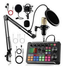 Home Studio Recording Kit Music Package Bundle Mixer Condenser Equipment Podcast