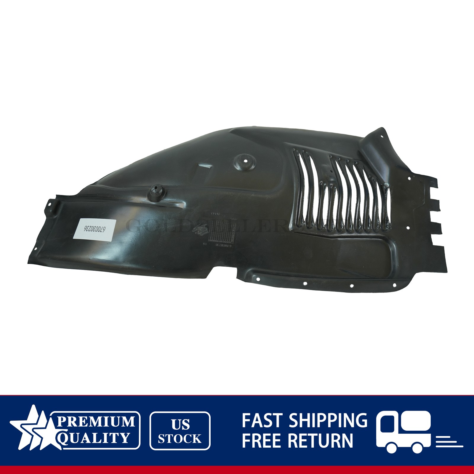NEW For 2014 2015 2016 2017 Maserati Ghibli Fender Liner Front Right 670030236