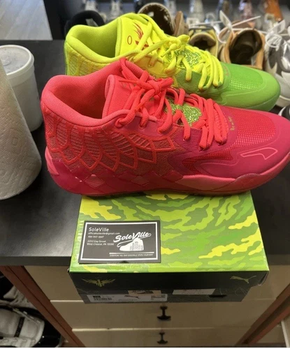 LaMelo Ball Rick and Morty Basketball Shoes Size 8.5