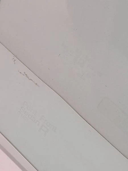 97 98 99 00 01 02 03 PONTIAC GRAND PRIX RH RIGHT FRONT DOOR GLASS 4 DR 10404052 - Image 2 of 4