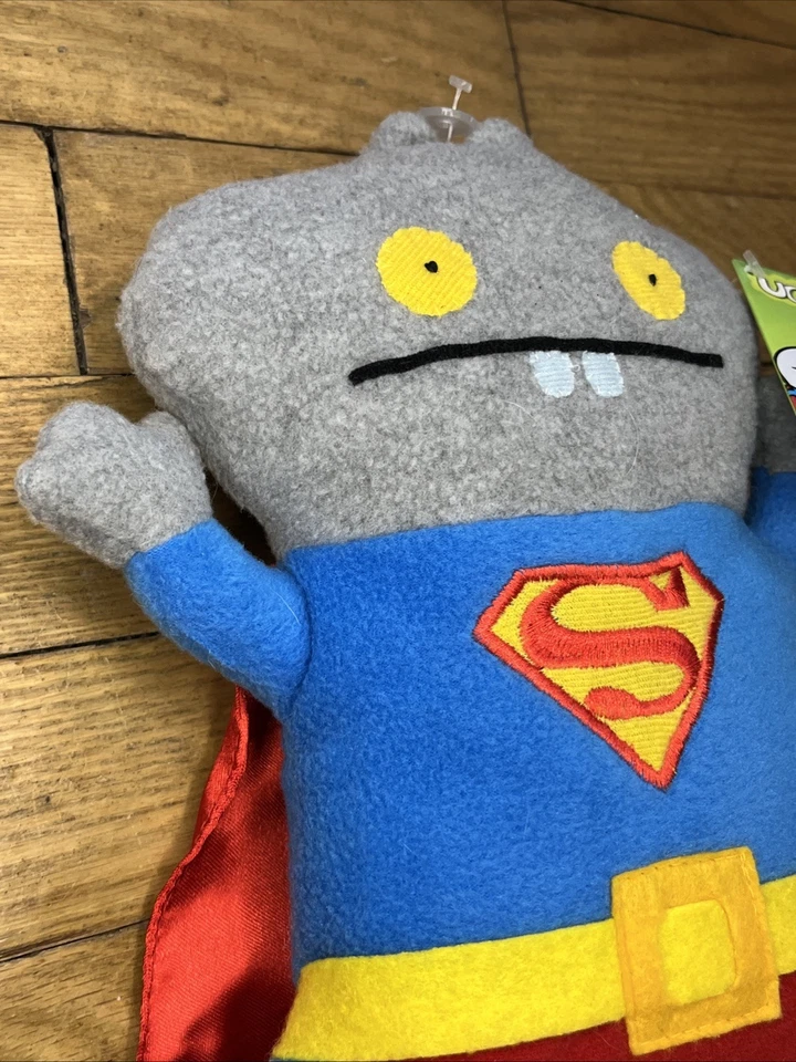 ¡NUEVO! GUND Uglydoll Babo vestido disfrazado de Superman 10" alto 4037972 2013 Foto 3 de 4