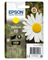 Original Epson 18 Gelb Druckerpatrone C13T18044012
