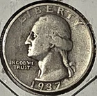 *SILVER* 1937-S  Washington Quarter -《Great Way To Buy Silver!!》