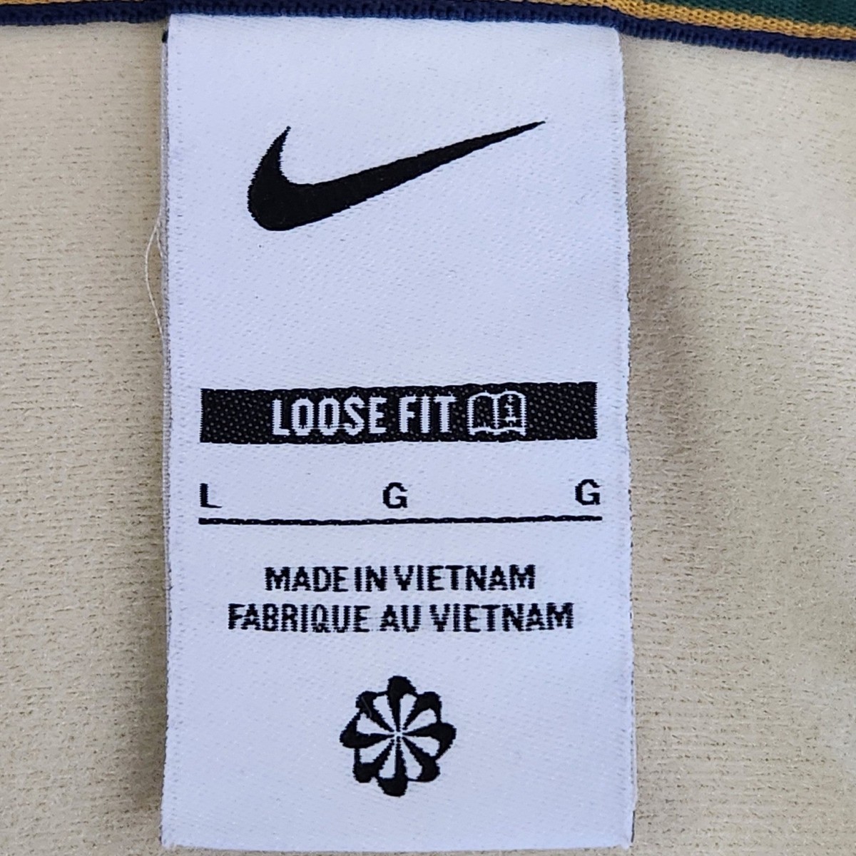Nike Court Heritage Jacket Mens Large Team Gold Full Zip Tennis