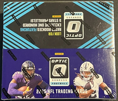 2025 Donruss Optic NFL Football Retail Box 20pks Factory Sealed