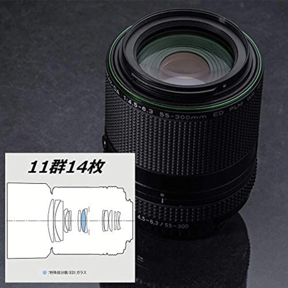 PENTAX Telephoto zoom lens HD PENTAX - DA 55 - 300 mm APS - C size 21277 F/S NEW - Image 4 of 4