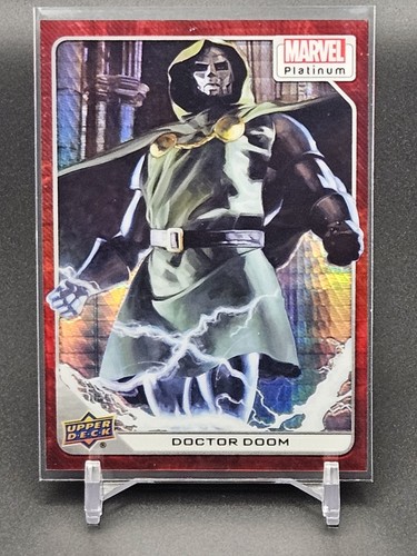 2023 Upper Deck Marvel Platinum - Red Prism #11 - DOCTOR DOOM- 83/199