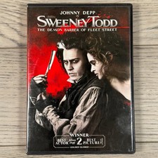Sweeney Todd: The Demon Barber of Fleet Street DVD 2007 Johnny Depp Tim Burton