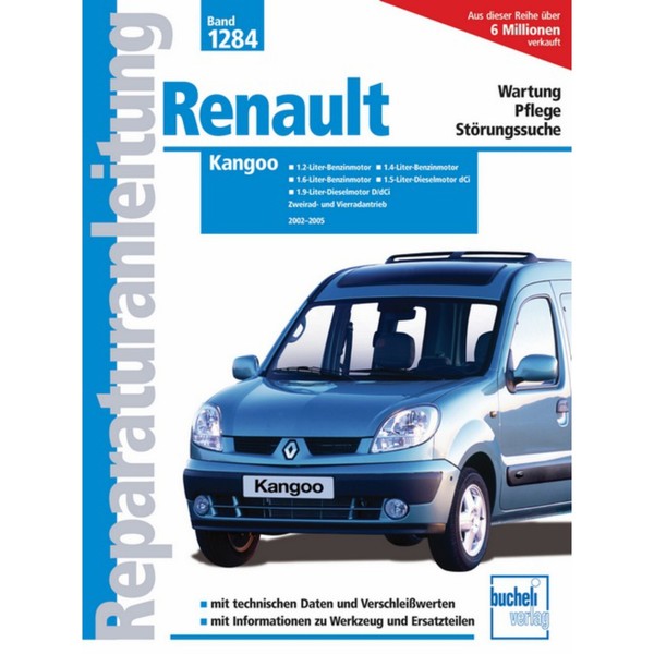 Renault Kangoo (2002-2005) Reparaturanleitung Bucheli Verlag-image