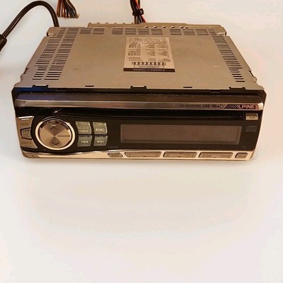 Alpine CDE-9842 Car Stereo CD Receiver  Old School
