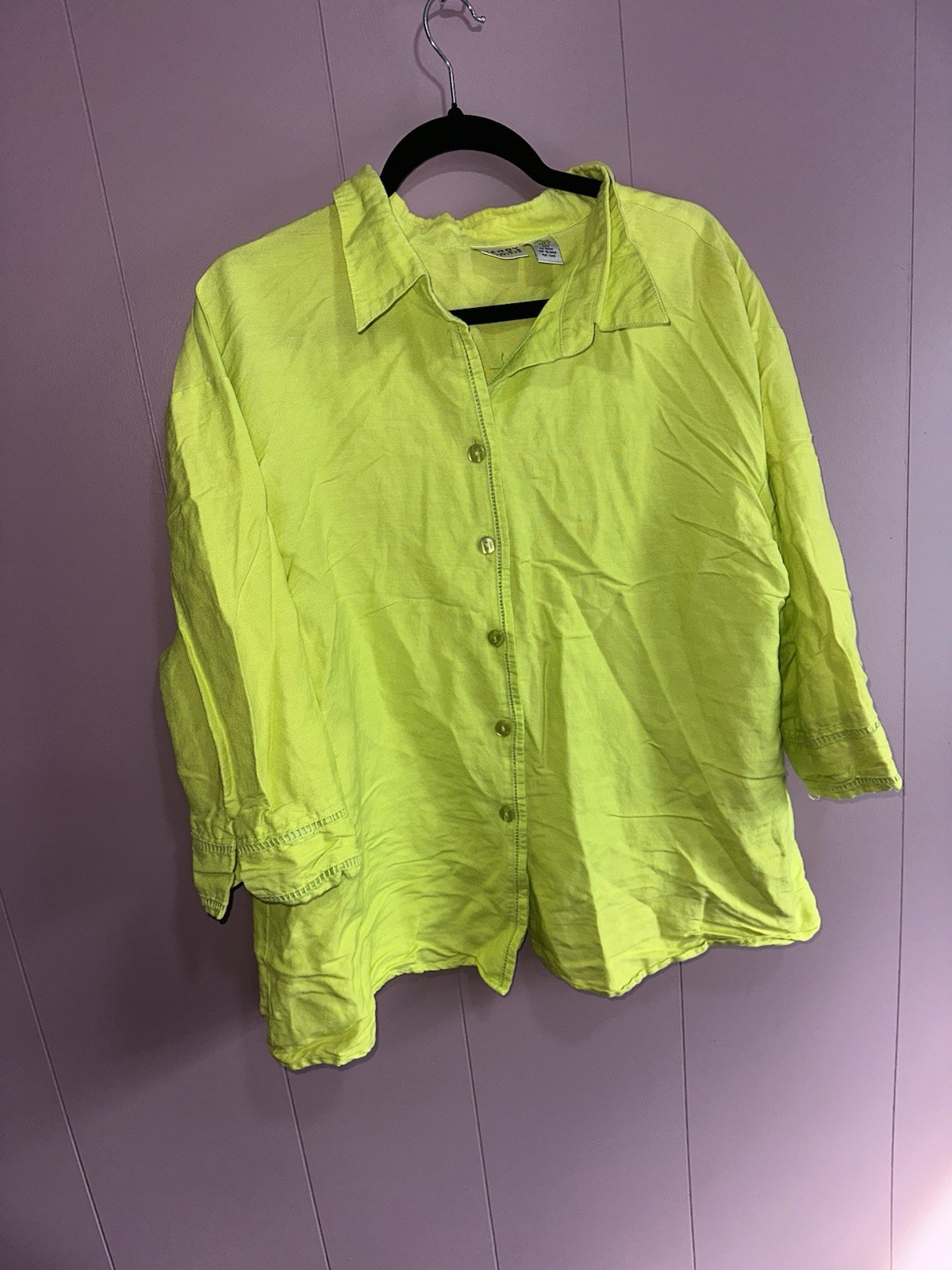 Women's Green Solid Halter Tank Top Unbranded - image 2