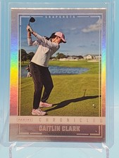  2025 Panini Chronicled Caitlin Clark Holo Foil Snapshots Golf