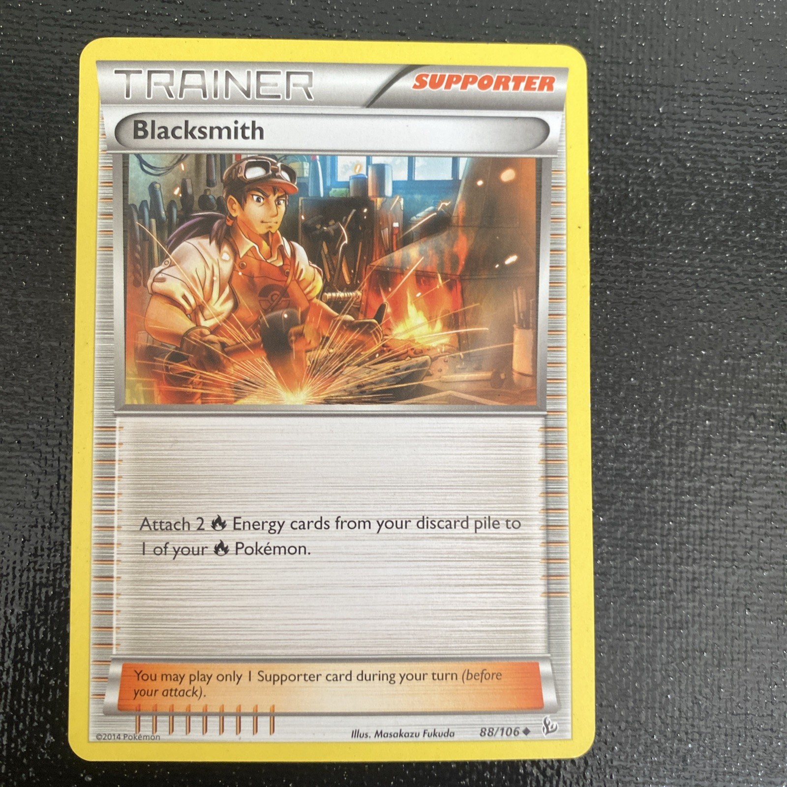 Blacksmith - Flashfire - 88/106 - Pokemon TCG - LP