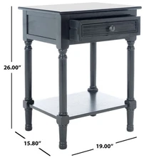 Safavieh TATE 1DRW ACCENT TABLE, Reduced Price 2172770169 ACC5714B