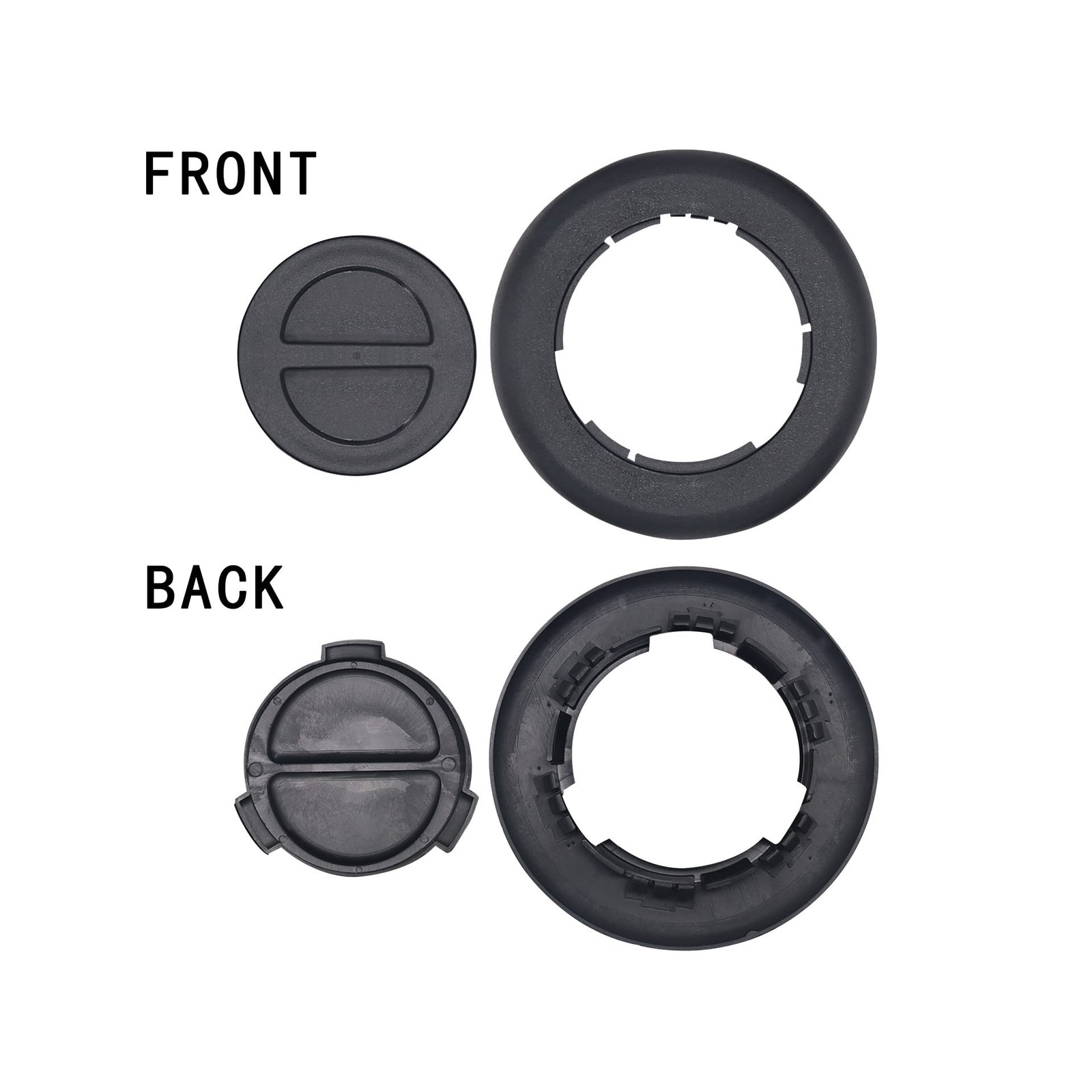 Bed Plug Cover Kit Compatible with 2014-2019 Dodge Ram 2500 3500 Pickups Repl...