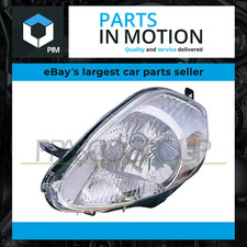 Headlight Headlamp fits FIAT GRANDE PUNTO 199 1.2 Left 2005 on 199A4.000 N/S New