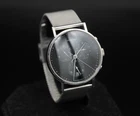 Georg Jensen Men's Chronograph # 317 with Black Dial