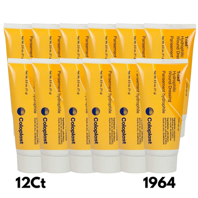 12Ct Coloplast Triad Hydrophilic Wound Dressing Paste 2.5oz 1964 Skin Protectant | eBay 12Ct Coloplast Triad Hydrophilic Wound Dressing Paste 2.5oz 1964 Skin Protectant | eBay