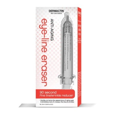 Dermactin AntiAging Eyeline Eraser 90 Second Fine Line/Wrinkle Reducer .34 oz...