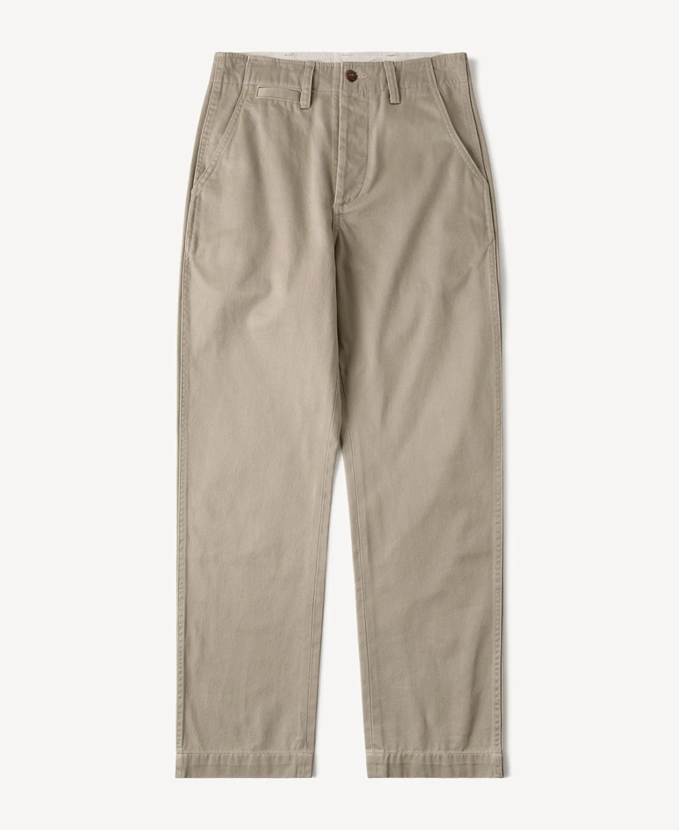 1950s US Army Officer Chino Trousers Khaki | eBay