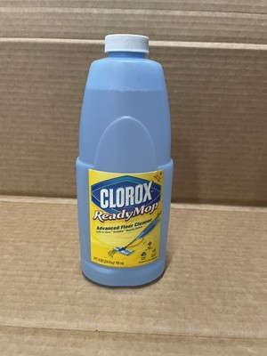 Clorox Ready Mop Advanced Floor Cleaner Refill Replacement 24 oz Bottle