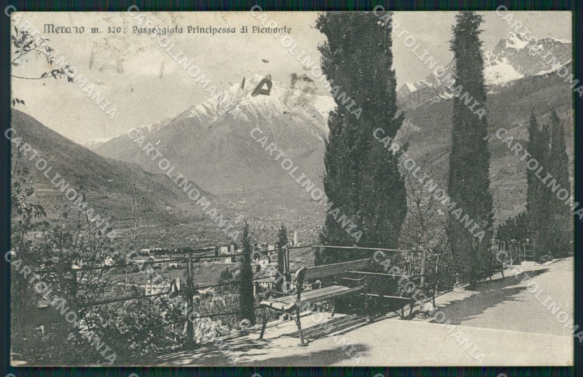 Bolzano Merano cartolina ZKM8521