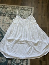 Victoria  s Secret White Cami Slip Dress