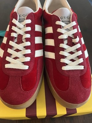Gucci x adidas Gazelle  Red Velvet  707848   NEU, Special Edition, EU 43