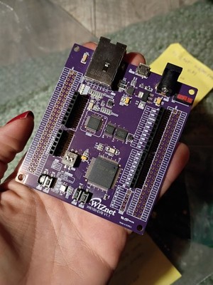 WIZnet W6100-EVB V1.1 Ethernet Evaluation Board TCP/IP ARM Cortex-M3 Arduino
