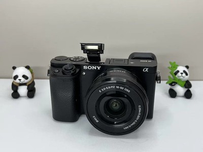 Sony Alpha A6000 24.3MP Digital Camera with 16-50mm Lens - 4K Clicks! English